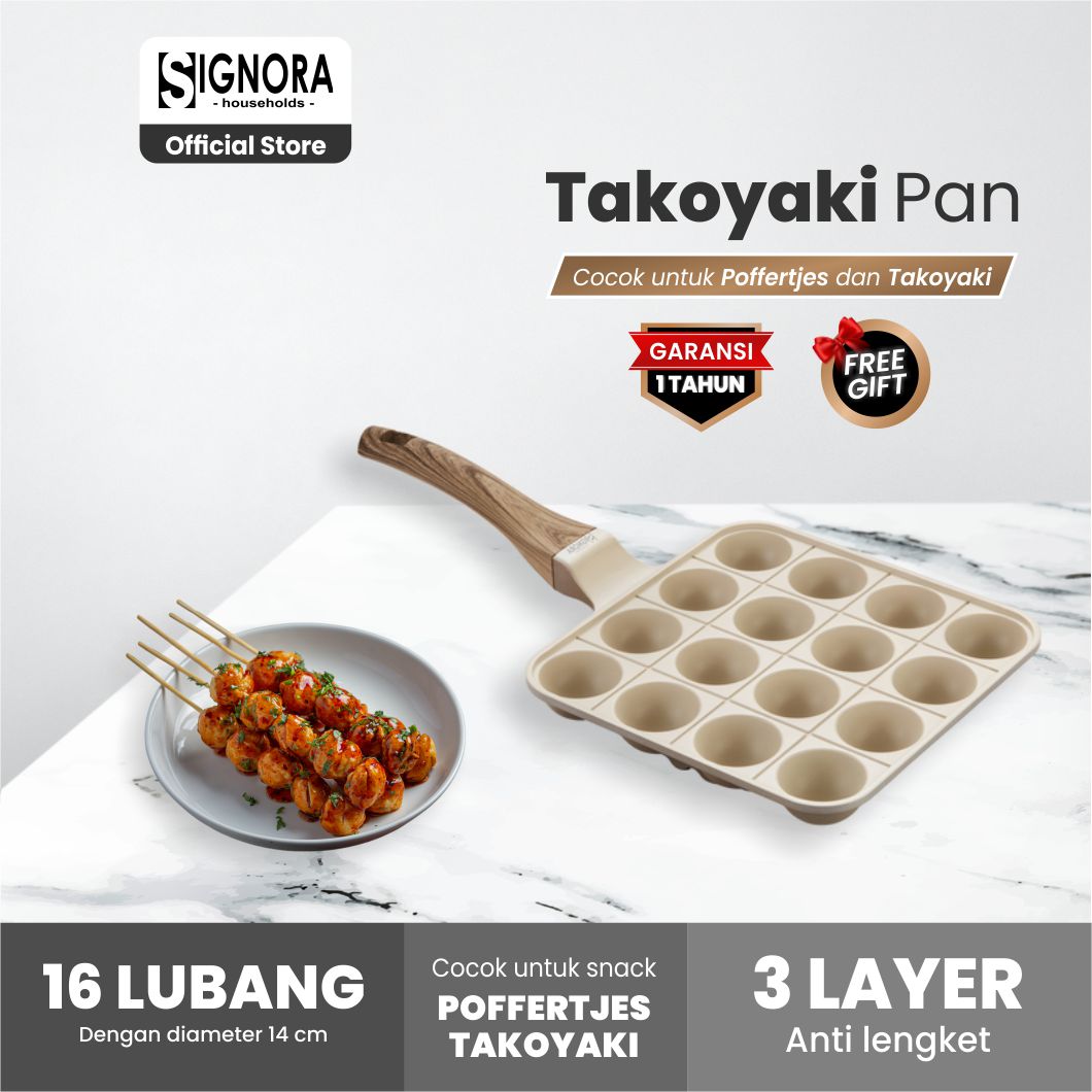 Signora Takoyaki Pan