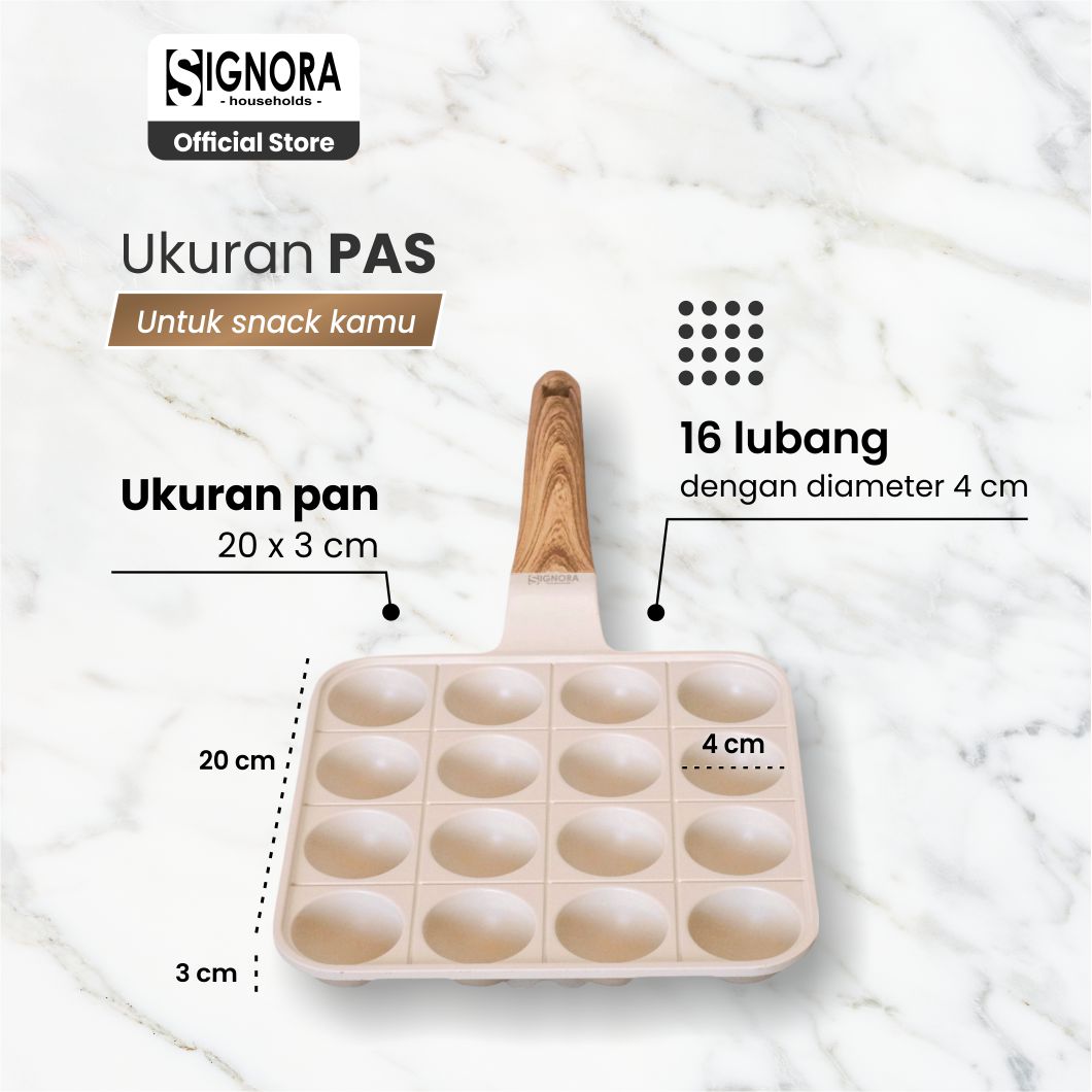 Signora Takoyaki Pan