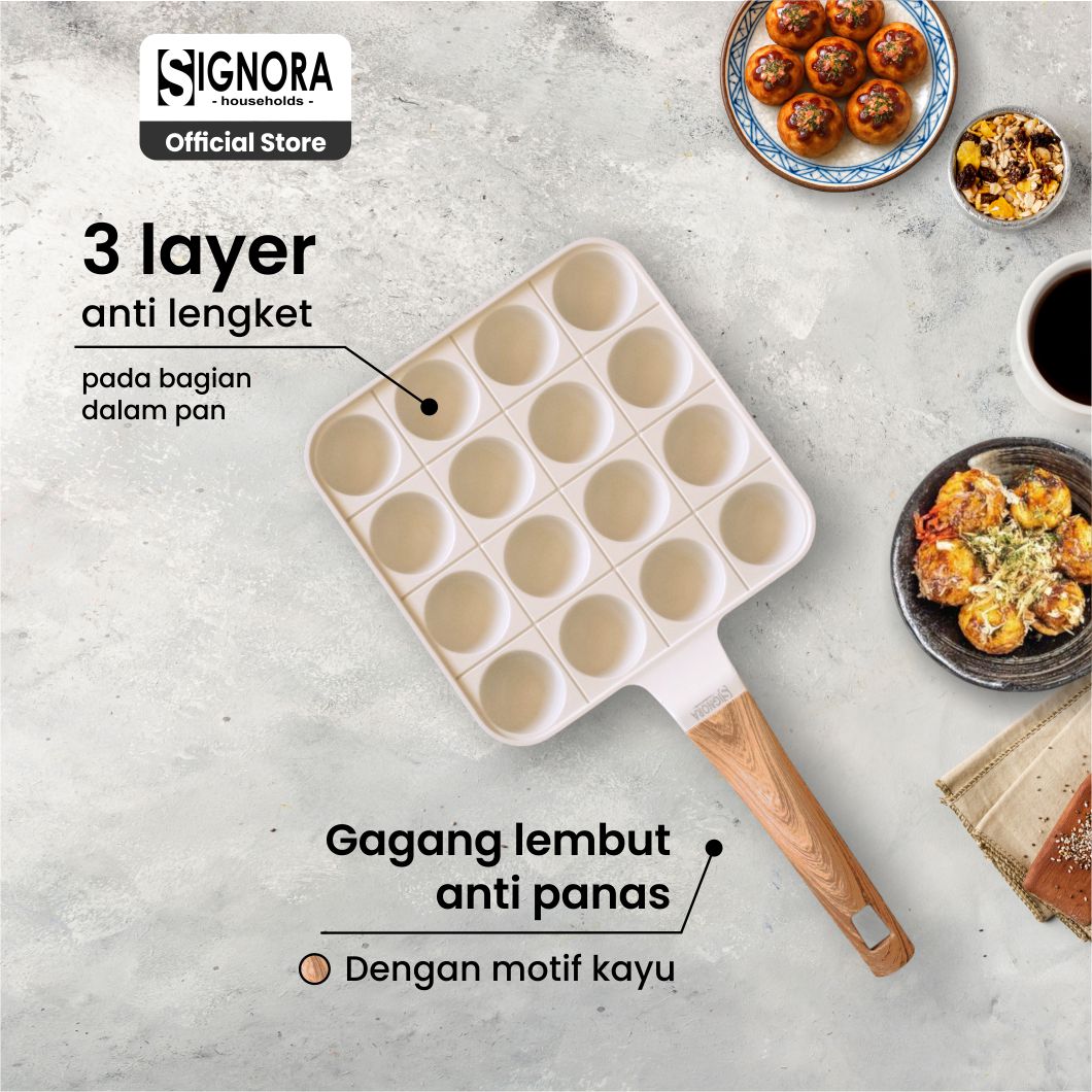 Signora Takoyaki Pan